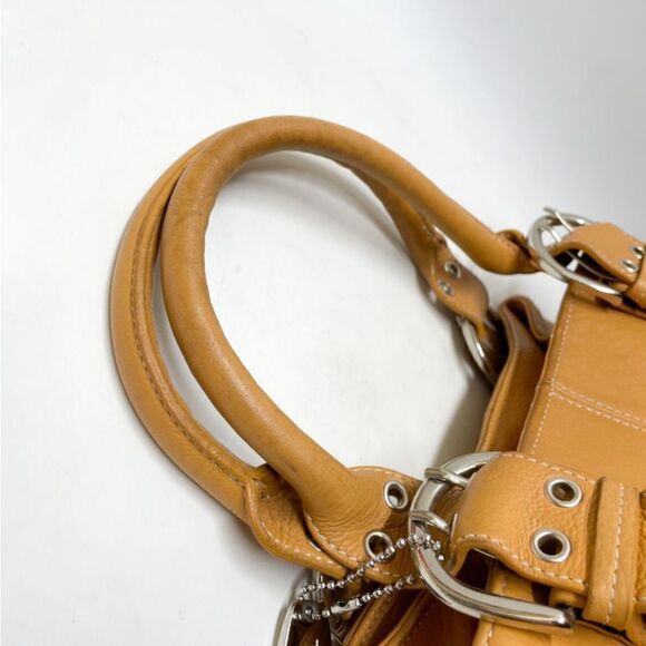 Tignanello Fine Leather Handbag Tan Medium - Picture 7 of 10